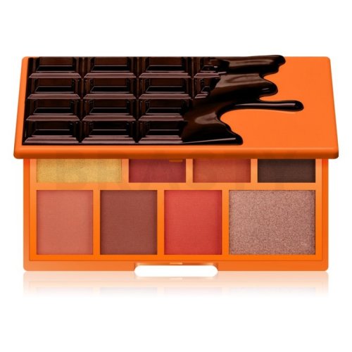 I heart revolution mini chocolate shadow palette choc orange paletă cu farduri de ochi 10,2 g