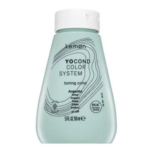 Kemon yo cond color system toning cond balsam nuanțator pentru revigorarea culorii silver 150 ml