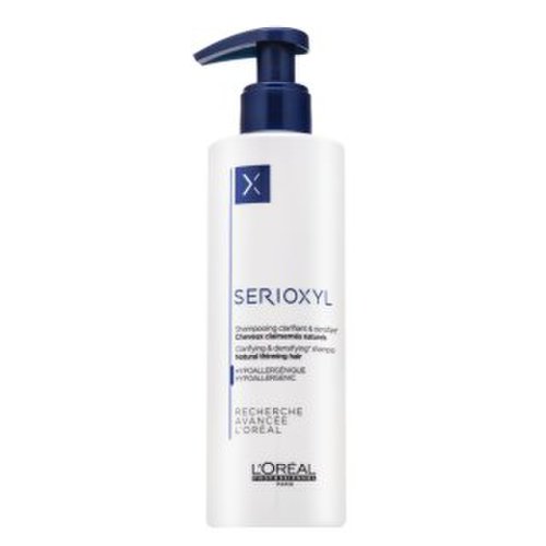 L´oréal professionnel serioxyl clarifying   densifying natural thinning hair shampoo sampon hranitor pentru par subtire damage box 250 ml