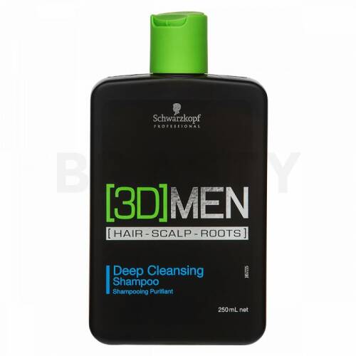 Schwarzkopf professional 3dmen deep cleansing shampoo sampon pentru curatare profunda pentru bărbati 250 ml