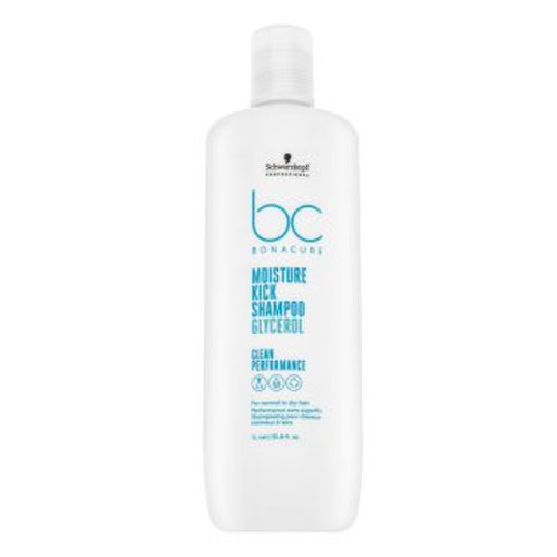 Schwarzkopf professional bc bonacure moisture kick shampoo glycerol șampon hrănitor pentru păr normal și uscat 1000 ml