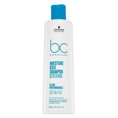 Schwarzkopf professional bc bonacure moisture kick shampoo glycerol șampon hrănitor pentru păr normal și uscat 500 ml