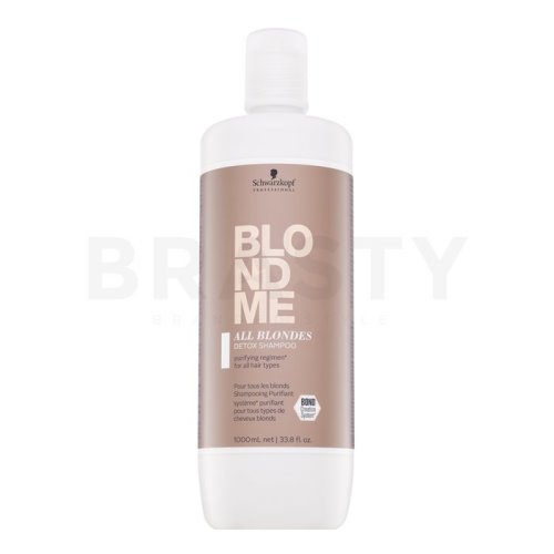 Schwarzkopf professional blondme all blondes detox shampoo sampon hranitor pentru păr blond 1000 ml