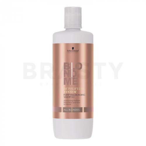 Schwarzkopf professional blondme detoxifying system purifying bonding shampoo sampon de curatare pentru păr blond 1000 ml