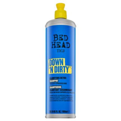 Tigi bed head down n' dirty clarifying detox shampoo sampon de curatare pentru toate tipurile de păr 600 ml