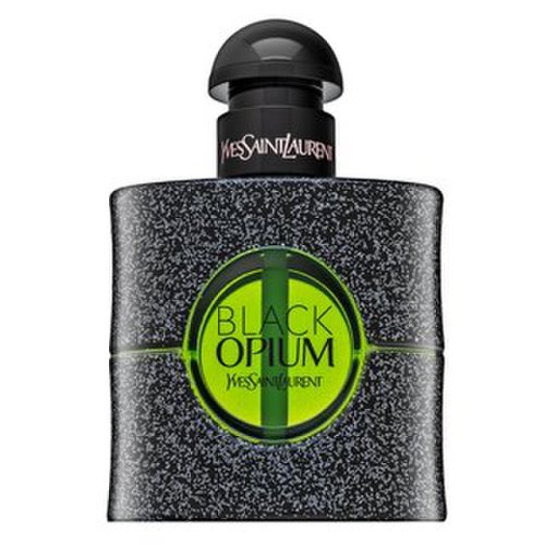 Yves saint laurent black opium illicit green eau de parfum femei 30 ml