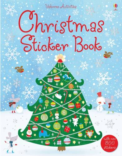 Usborne Christmas sticker book