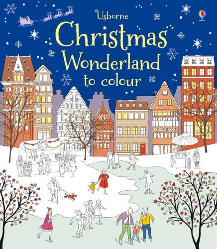 Usborne Christmas wonderland to colour