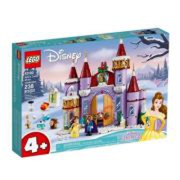Lego disney princess. sarbatoarea de iarna la castelul bellei 43180, 238 piese
