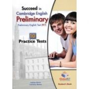 Succeed in cambridge english preliminary (pet). student'sbook with 10 practice tests, self study guide and answers - lawrence mamas