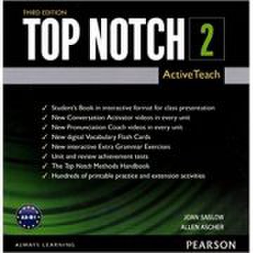 Top notch 3e level 2 teachers’ activeteach software - joan saslow