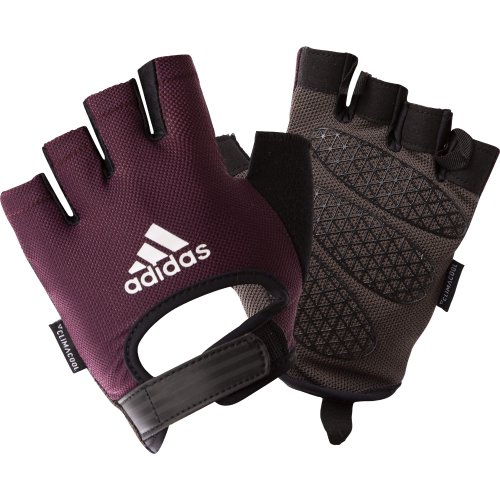 Adidas purple women gloves