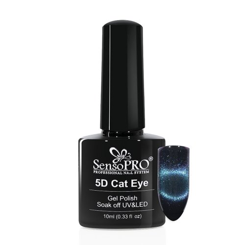 Oja semipermanenta cat eye gel 5d sensopro 10ml, #01 cassiopeia