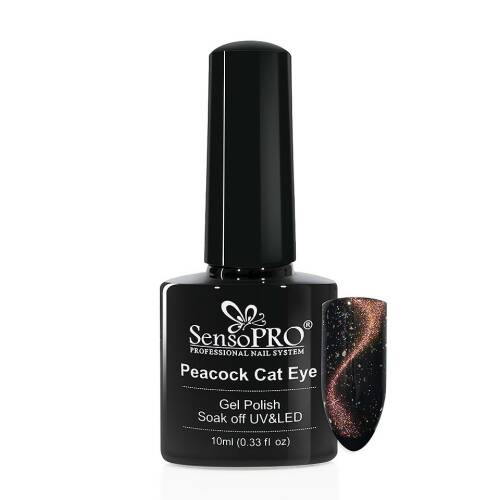 Oja semipermanenta peacock cat eye sensopro 10 ml, #02
