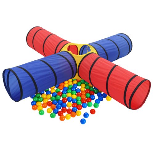 Vidaxl cort de joacă pentru copii cu 250 bile, multicolor