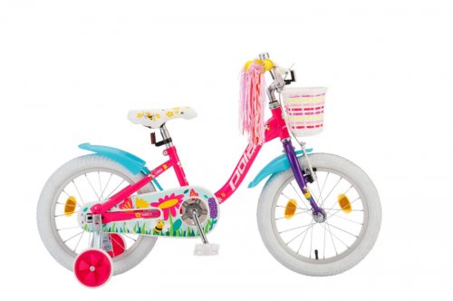 Bicicleta copii polar 2023 summer - 16 inch, roz-albastru, frana torpedo