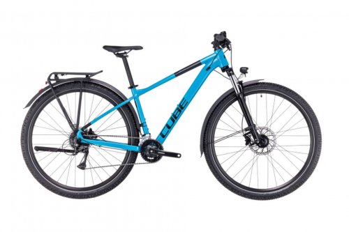 Bicicleta cube aim race allroad blue black 2023 cadru m (18 ) - roti 29