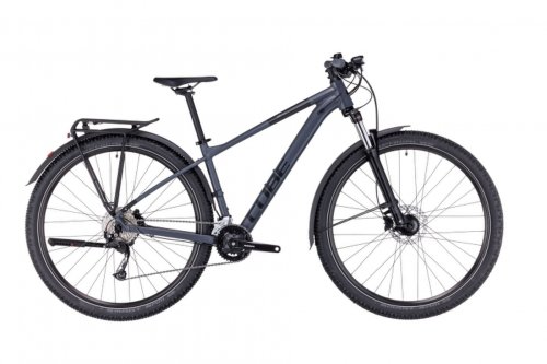 Bicicleta cube aim slx allroad grey black 2023 cadru m (18 ) - roti 29