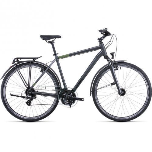 Bicicleta cube touring iridium green grey green 2022 54 cm m