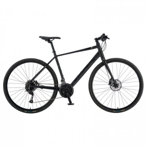 Bicicleta trekking polar shadow - 28 inch, xl, negru