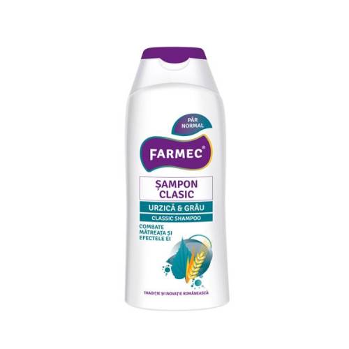 Șampon clasic urzică și grâu 200 ml