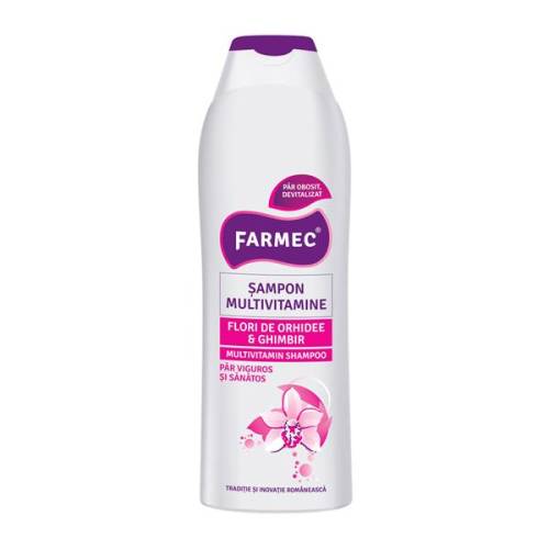 Farmec Șampon multivitamine orhidee și ghimbir 400 ml