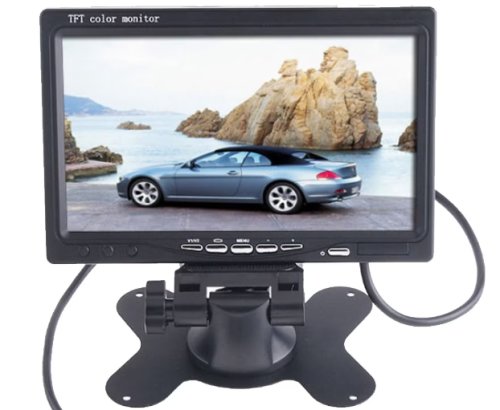Monitor tft lcd de 7 inch pentru conectarea la camera video auto