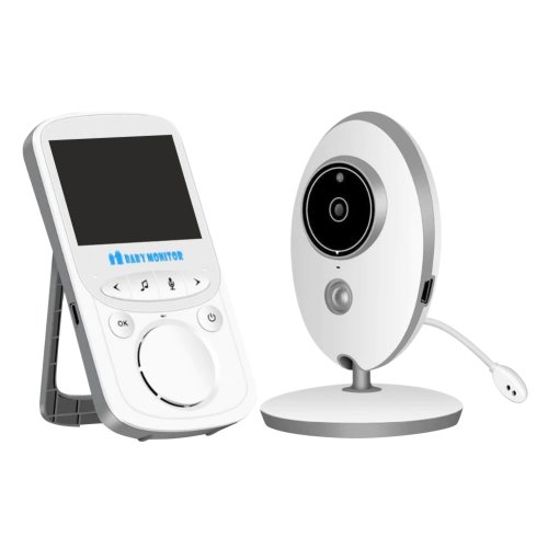Mboss Baby monitor wireless vb605, monitorizare audio – video, monitorizare temperatura, comunicare bidirectionala, cantece de leagan, night vision, baterie incorporata