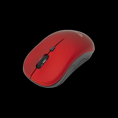 Mouse wireless sbox wm-106r, rezolutie 1600 dpi, 4 butoane, rosu