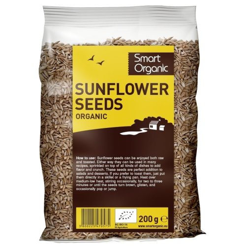 Seminte de floarea soarelui raw bio 250g so