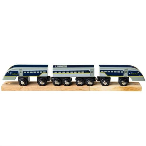 Trenulet - eurostar e320, bigjigs toys