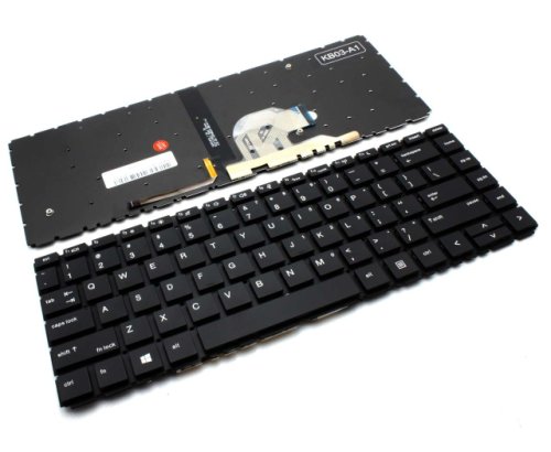 Tastatura hp kbhp440g6-b iluminata layout us fara rama enter mic