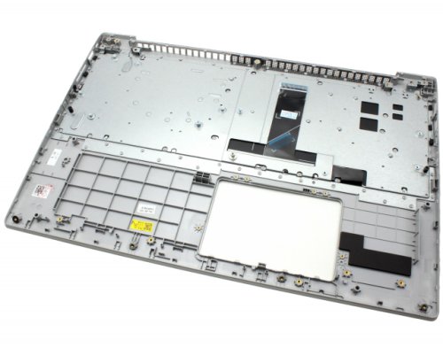 Tastatura lenovo ideapad 330s-15ast type 81f9 neagra cu palmrest argintiu