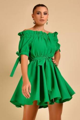 Atmosphere Fashion Rochie baby doll verde rn 1865v