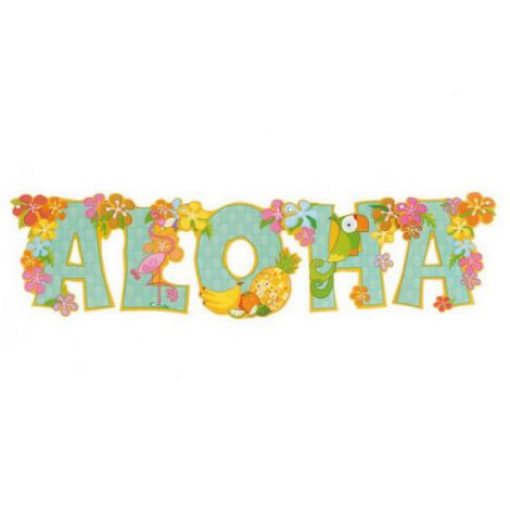 Banner aloha 84 cm