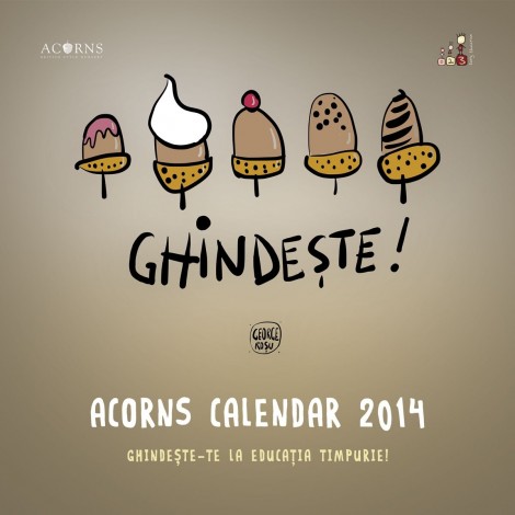 Calendar acorns 2014