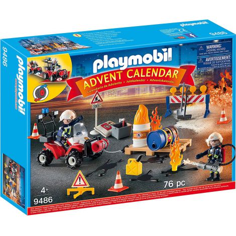 Playmobil Calendar craciun - operatiunea pompierilor