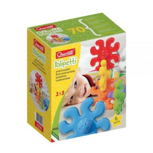 Joc de construit caracatitele daisy, 1-3 ani, quercetti q04009