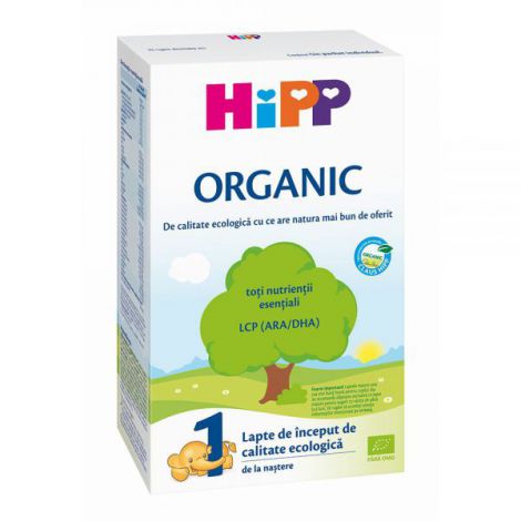 Lapte hipp 1 organic lapte de inceput 300g