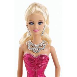 Mattel Papusa barbie fashionistas gala - mermaid gown