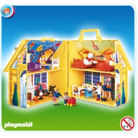 Playmobil - casa de papusi mobila