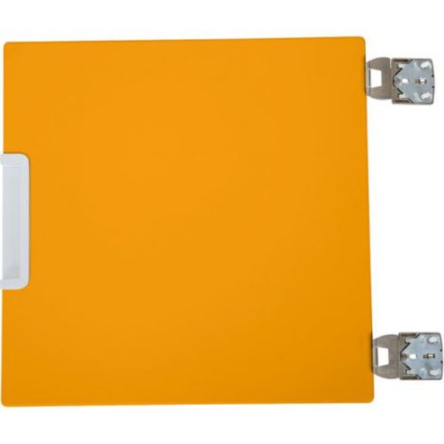 Usa orange cu inchidere lenta pentru dulap compartimentat