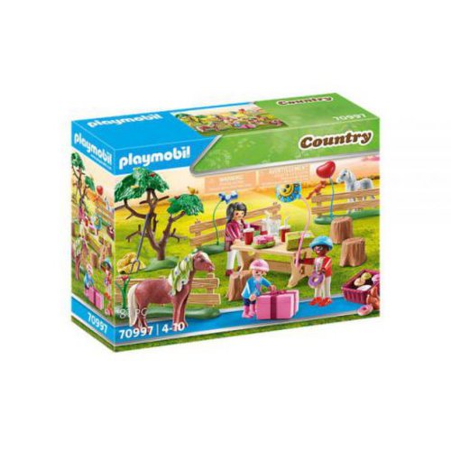 Ziua copiilor la ferma poneilor 70997 playmobil