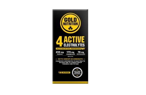 Gold Nutrition 4 active electrolytes