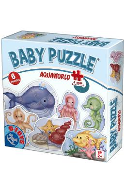 Baby puzzle: aquaworld - animale marine
