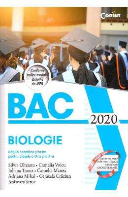 Bacalaureat 2020. biologie - clasele 9 si 10 - silvia olteanu, camelia voicu