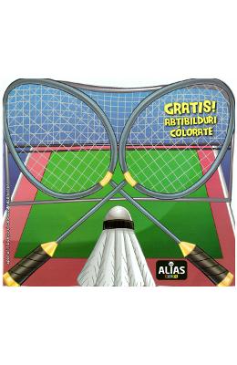 Badminton. abtibilduri colorate