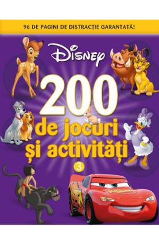 Disney - 200 de jocuri si activitati vol.3