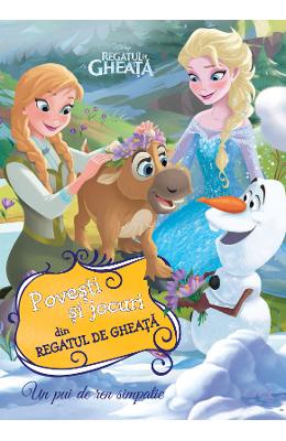 Disney regatul de gheata - un pui de ren simpatic - povesti si jocuri