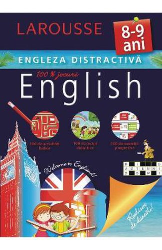 Engleza distractiva larousse 8-9 ani